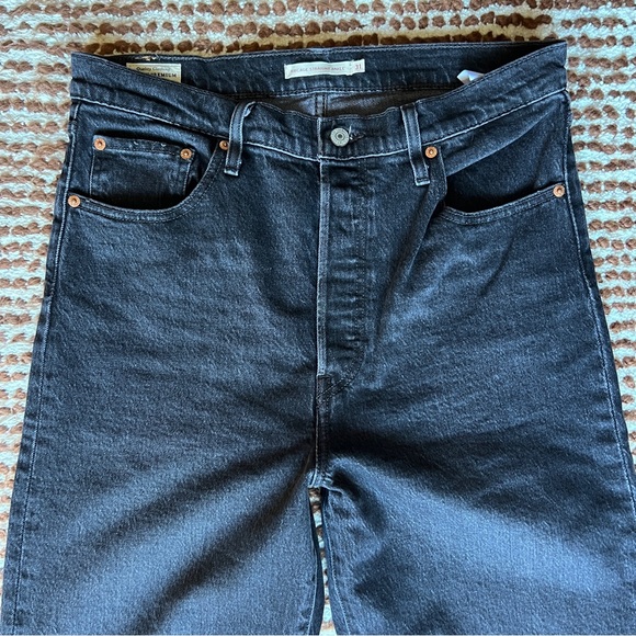 Levi’s Ribcage Straight Ankle Jeans, Feelin’ Cagey size 31 - Picture 3 of 14